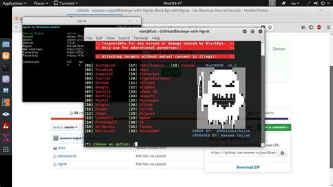 blackeye f95|Easily Create Phishing Pages for Social Media Accounts & More .